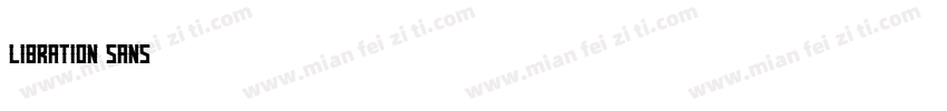 libration sans字体转换